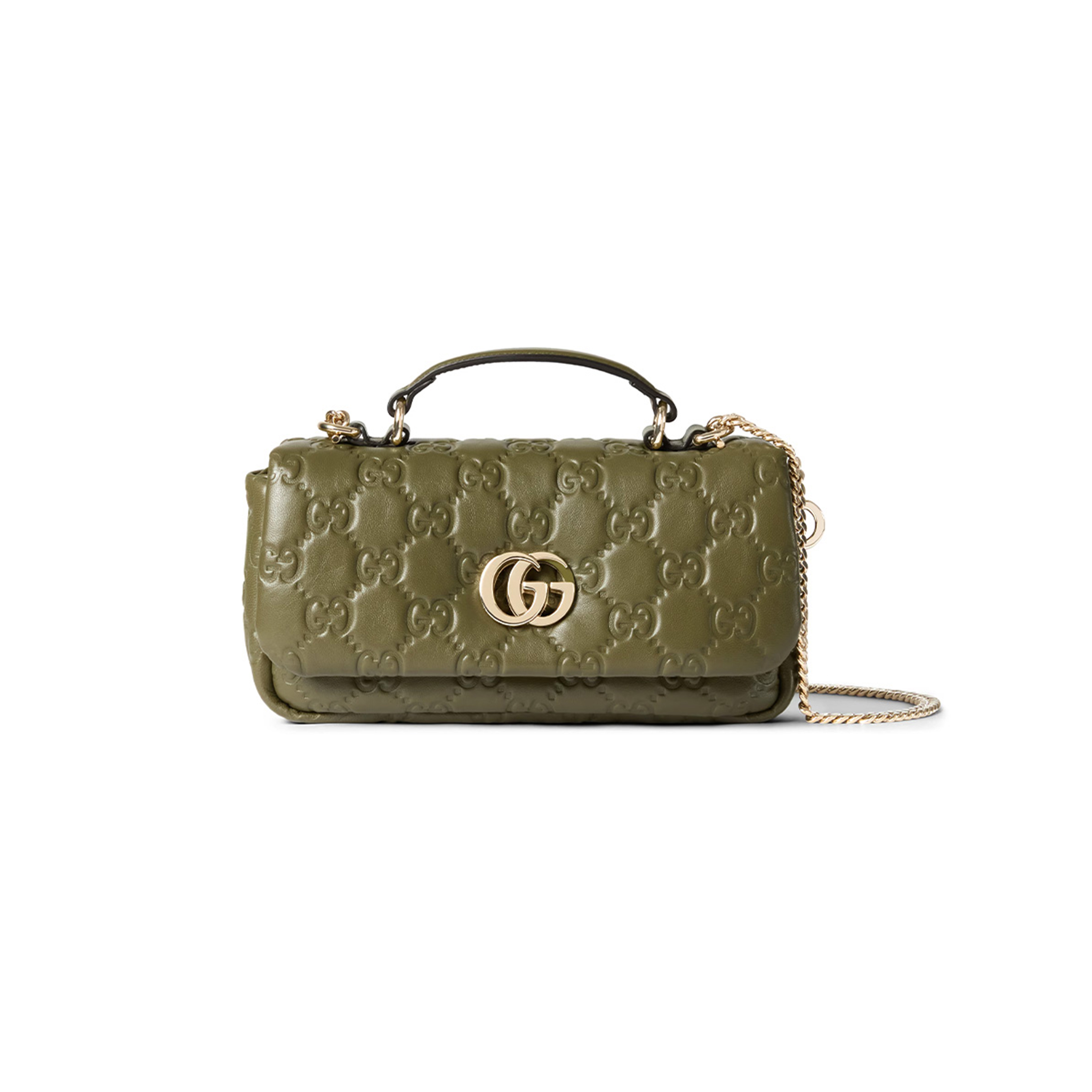 GUCCI GG MILANO SMALL TOP HANDLE BAG 806017 (21*12.5*4.6cm)